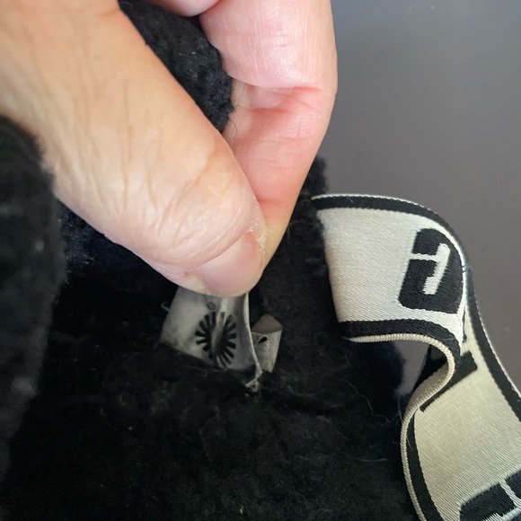 Used cute UGG Multicolor Fluffy Slippers see description - Picture 5 of 6